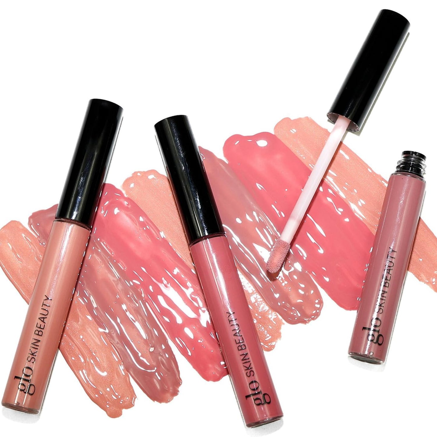 Glo Skin Beauty Lip Gloss in Star Struck - Sheer Brilliant Gold Shimmer - 20 Shades - Non-Sticky - Cruelty Free
