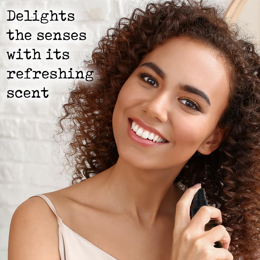 Leave In Conditioner Spray - Rosemary & Mint Scalp Treatment - Anti-Dandruff and Dry & Itchy Scalp treatment, Hydrating & Medicated Formula for Psoriasis and Scalp Care - Detangles & Nourishes Hair.