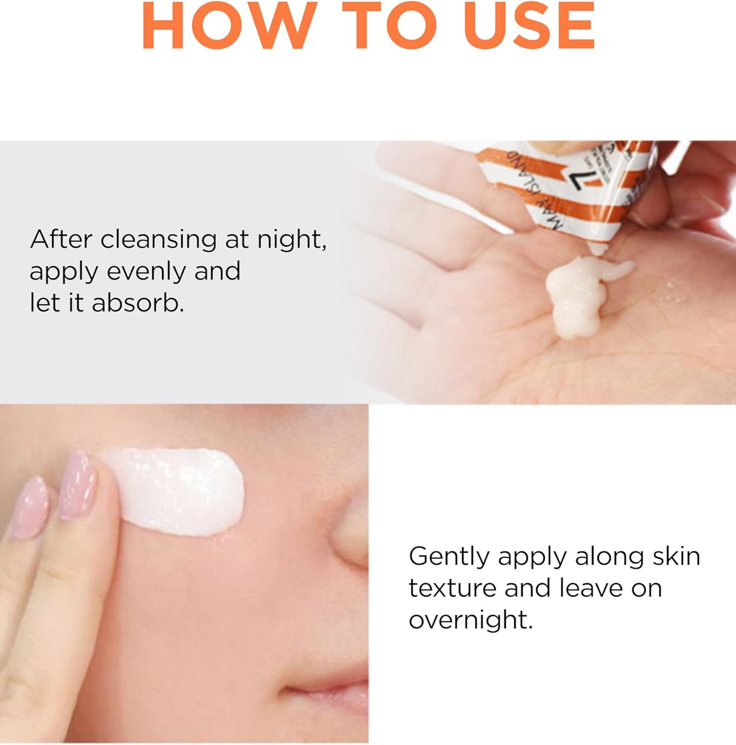 MAY ISLAND 7 Days Secret Vita Plus Sleeping Mask - Korean Overnight Mask with Sea Buckthorn Extract & Niacinamide - Revitalizing & Nourishing - Single-Use Pouches. 0.17oz. x 12 Pack