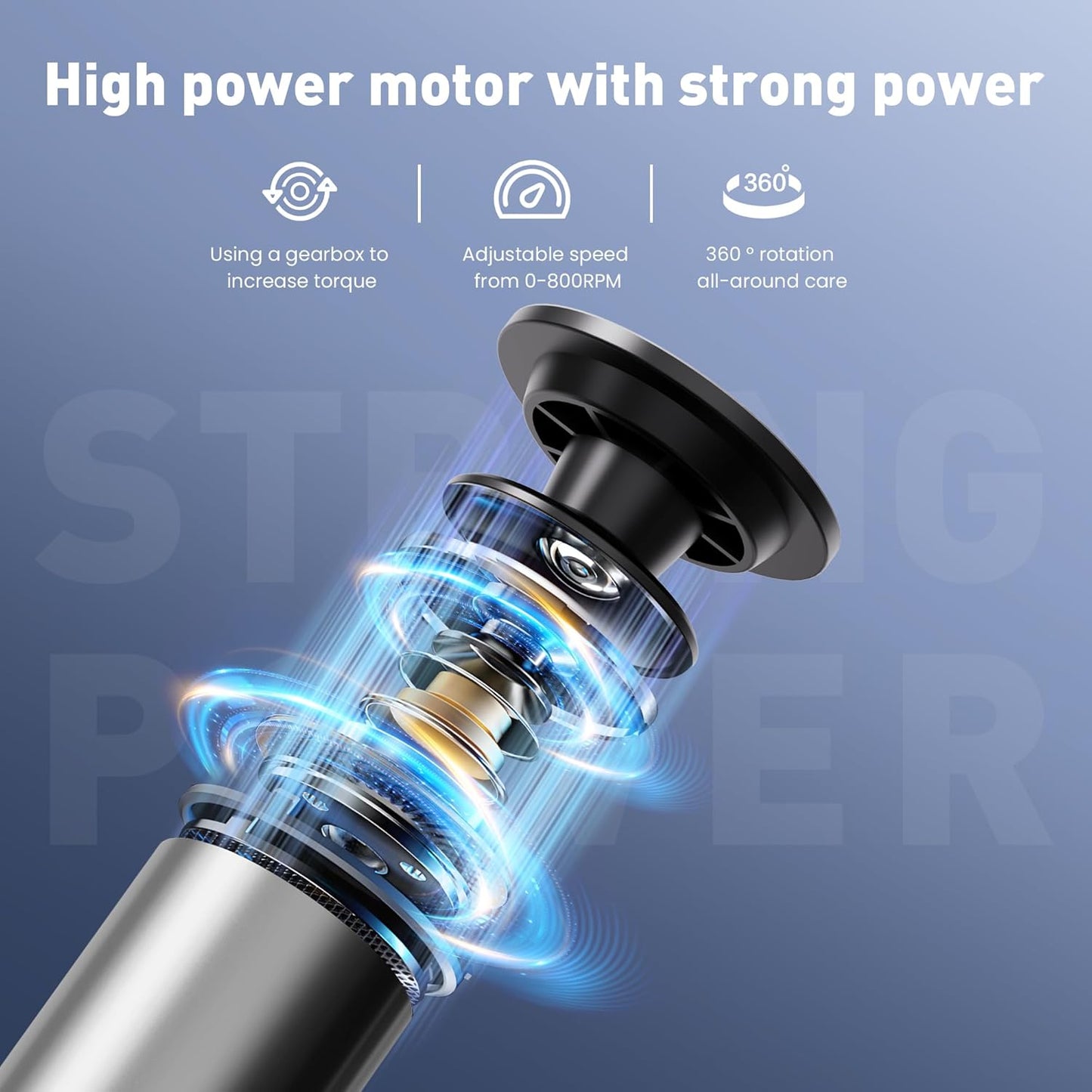 Electric Foot Callus Remover,2 in1 Rechargeable Callus Remover for Feet,9-Speed Wireless Electric Foot File Nail Grinder,Foot Scrubber Pedicure Tools for Dead Skin Dry Cracked Feet (Black Fold)