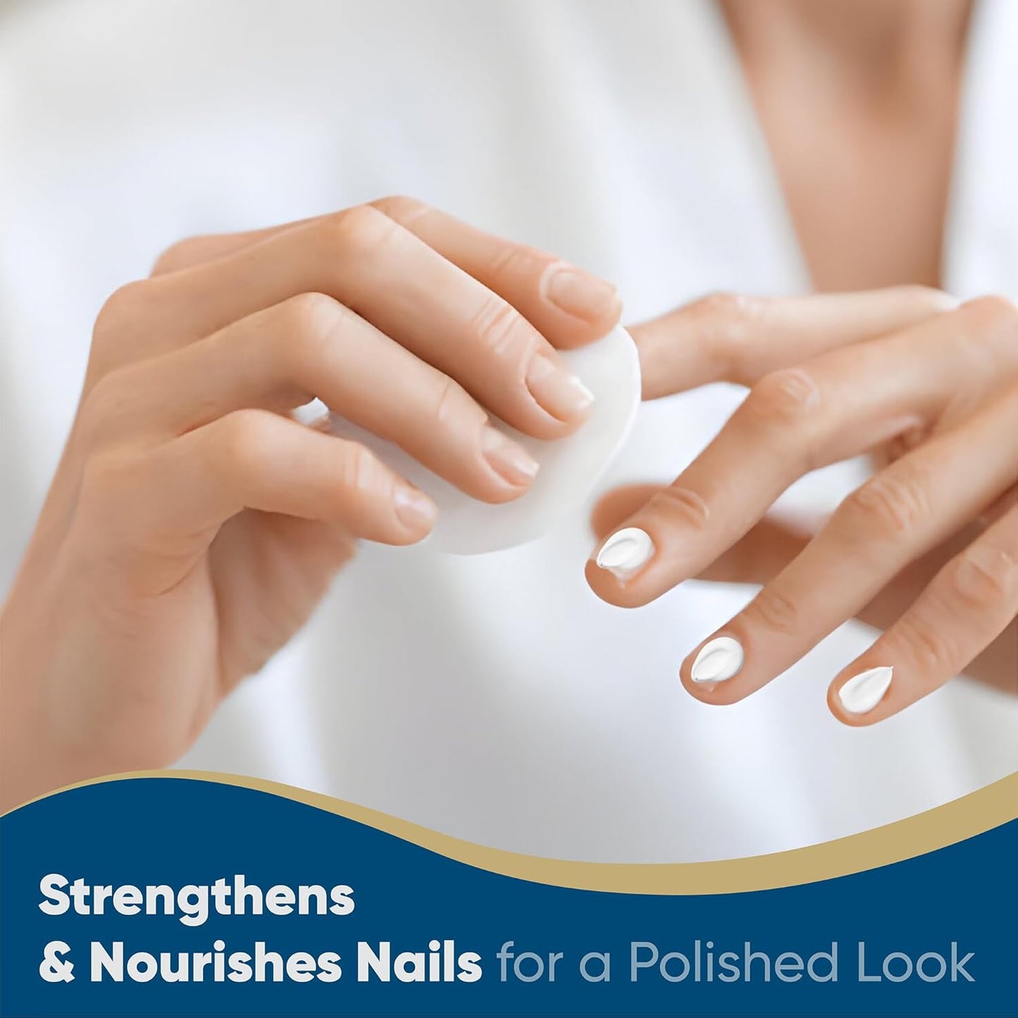 Multivitamin Hand & Nail Cream – Moisturizing Hand Lotion, Nourishing Hydration for Smooth Skin, Cuticle Care & Support for Stronger Nails - 3.4oz