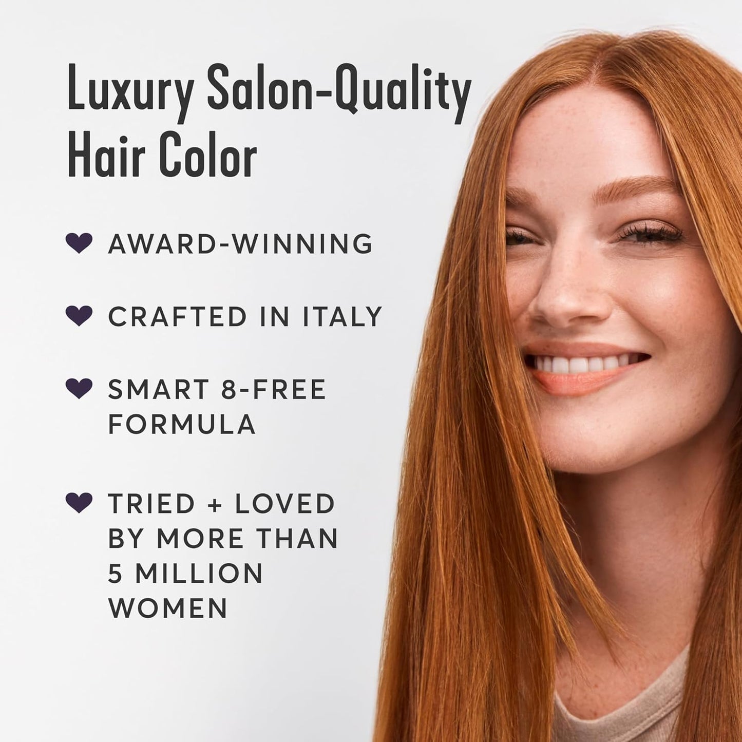 Madison Reed Radiant Hair Color Kit | 6NCG Medium Golden Red with Copper Tones (Sardinia Red) for 100% Gray Hair Coverage | Dimensional Permanent Hair Dye | PPD-Free & Ammonia-Free | 1 Pack