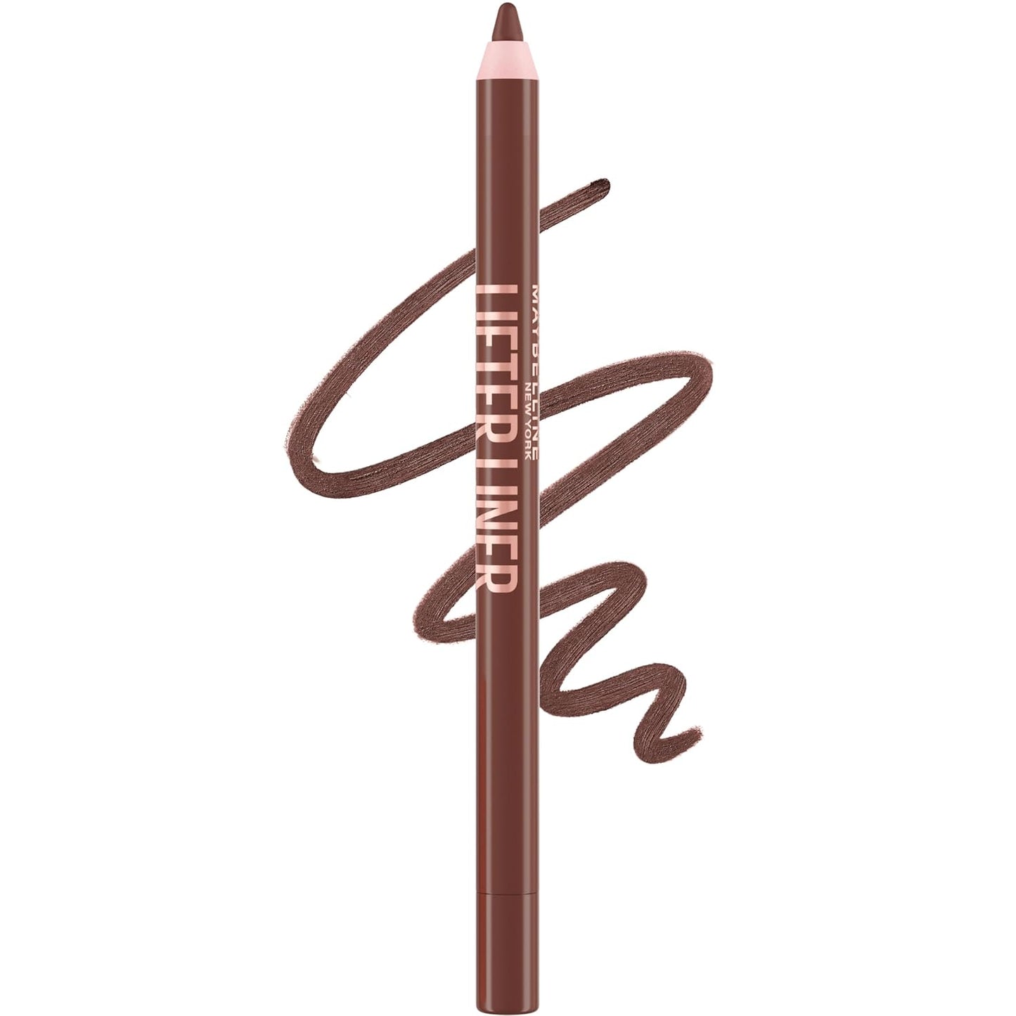 Maybelline Lifter Liner Lip Liner Pencil with Hyaluronic Acid, Cross the Line, 1 Count