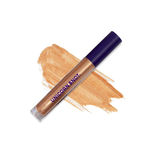 UNICORN SNOT Liquid Metal Lip Paint | Intense Pigment, Non-drying, Metallic Lip Color for Halloween Costume & Anime Cosplay | Gluten Free, Vegan & Cruelty-free Lip Makeup - DUNE (Light Sand)