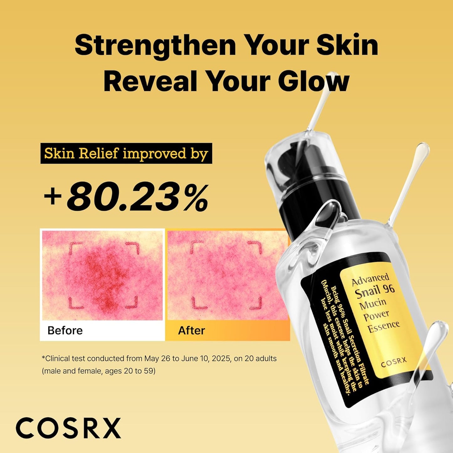 COSRX Snail Mucin Repairing Serum 100ml, Hydrating Serum for Face with Snail Secretion Filtrate for Dull Skin & Fine Lines, Korean Skin Care