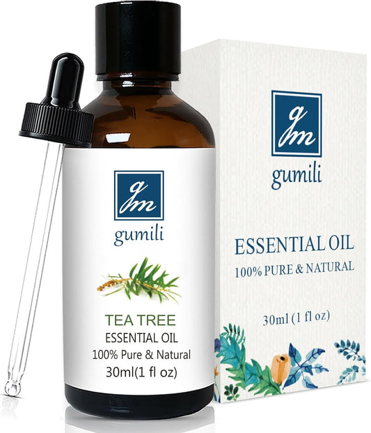Tea Tree Oil for Skin, Hair, Nail Fungus, Face Body Wash, Foot Soak, Spray, 100% Pure Tea Tree Essential Oil - 30ml