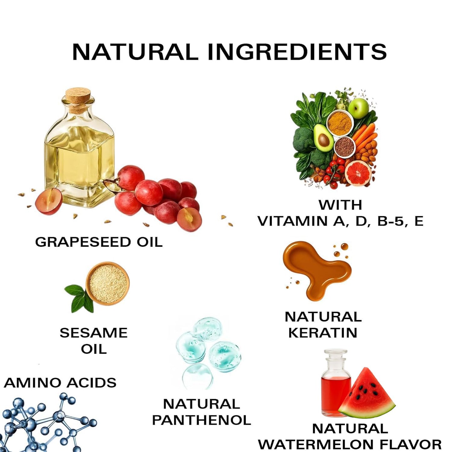 Nail Oil Cuticle Pen - Watermelon - Nail Strengthener & Growth Serum with Vitamin A, D, E, B5, Grapeseed & Natural Oils - Repair for Brittle, Peeling, Thin Nails - Twist Brush Pen