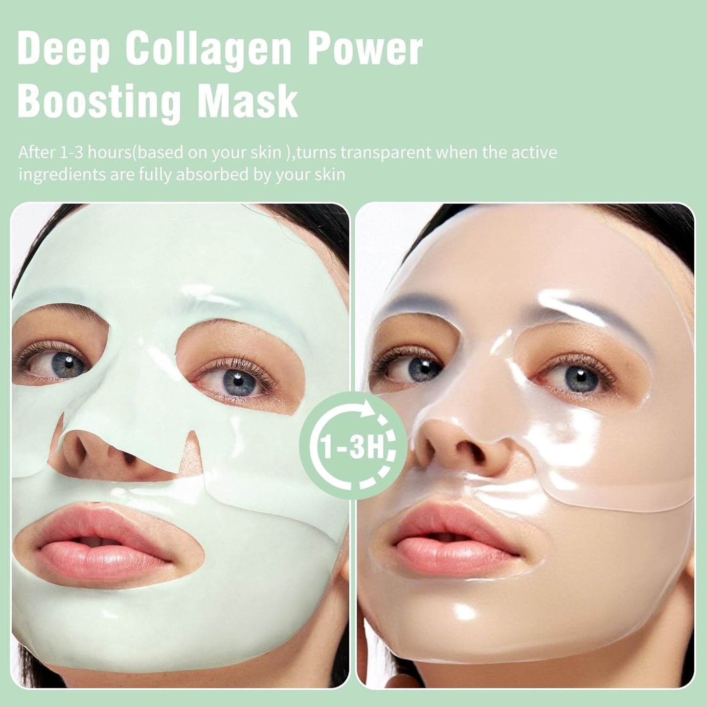 ISTON Overnight Hydrogel Face Mask for All Skin