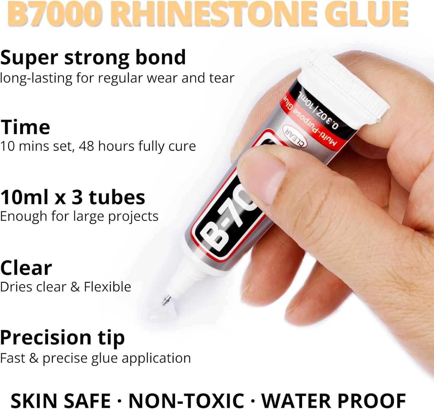 30000Pcs Resin Jelly Rhinestones Set for Crafting Bedazzling, Orange Yellow AB Flatback Gems Jewels for Crafts Clothes Shoes Fabric Outfit Nails Makeup, Flat Back Crystal 2-6mm with b 7000 Glue