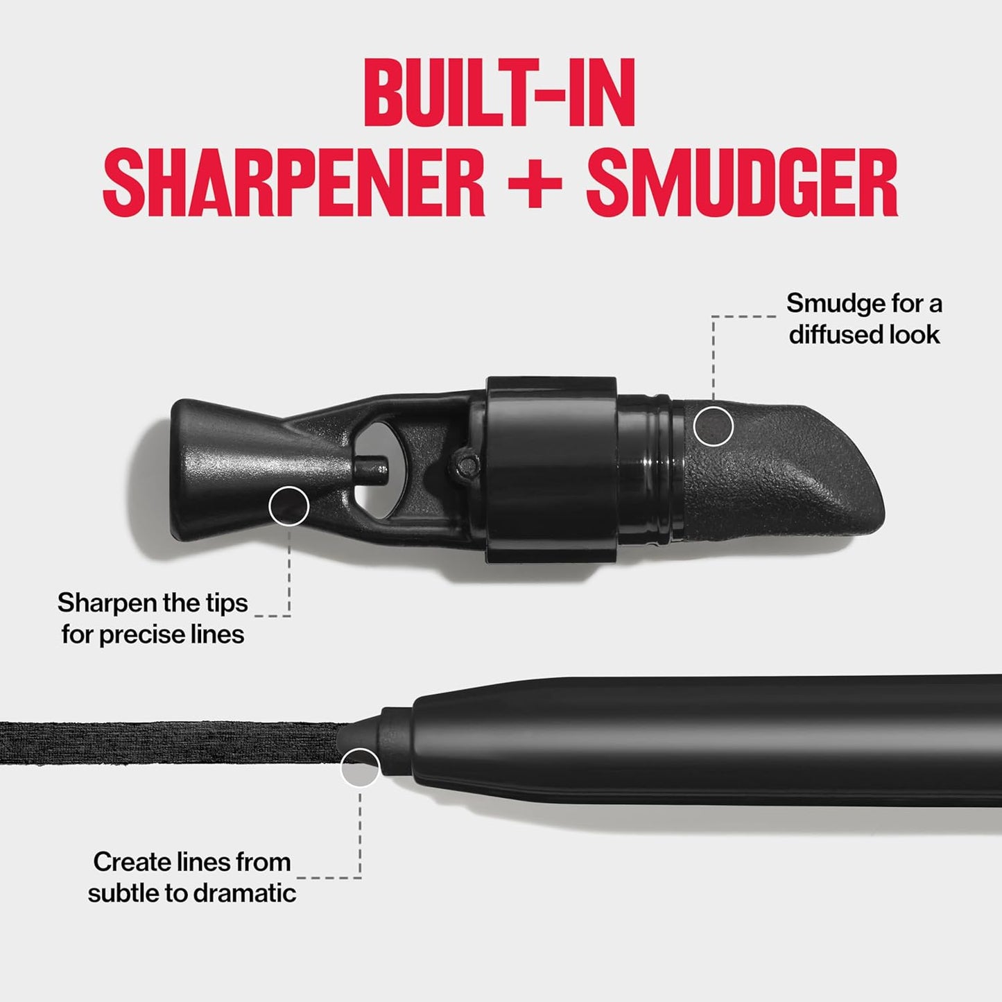 REVLON ColorStay Pencil Waterproof Eyeliner, Smudge-Proof, Eye Makeup with Built-In Sharpener, 206 Jade, 0.01 oz (Pack of 2)