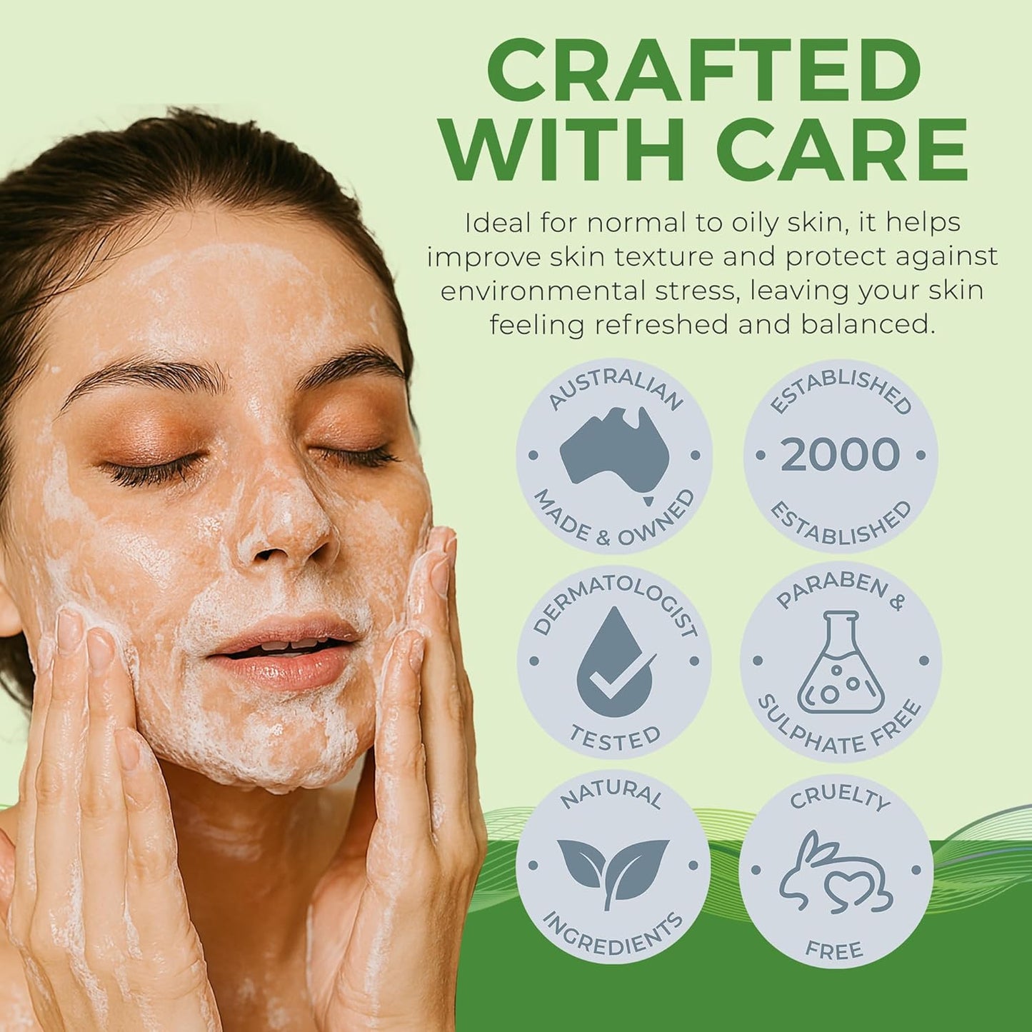 NEUTRIDERM Detox Gentle Exfoliating Face Wash – Glycolic Acid Gel Cleanser for Acne-Prone, Oily & Combination Skin – Deep Cleanser, Pore Refining, Waterproof Makeup Remover – 120ml (4.1 fl oz)