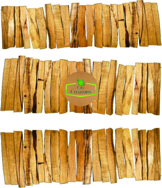 120 Palo Santo Smudging Bulk Lot Sticks, High Resin Palo Santo, Holy Wood. Premium Certified Authentic, Wild Harvested Incense Stick for Purifying, Cleansing, Healing (120 Sticks)