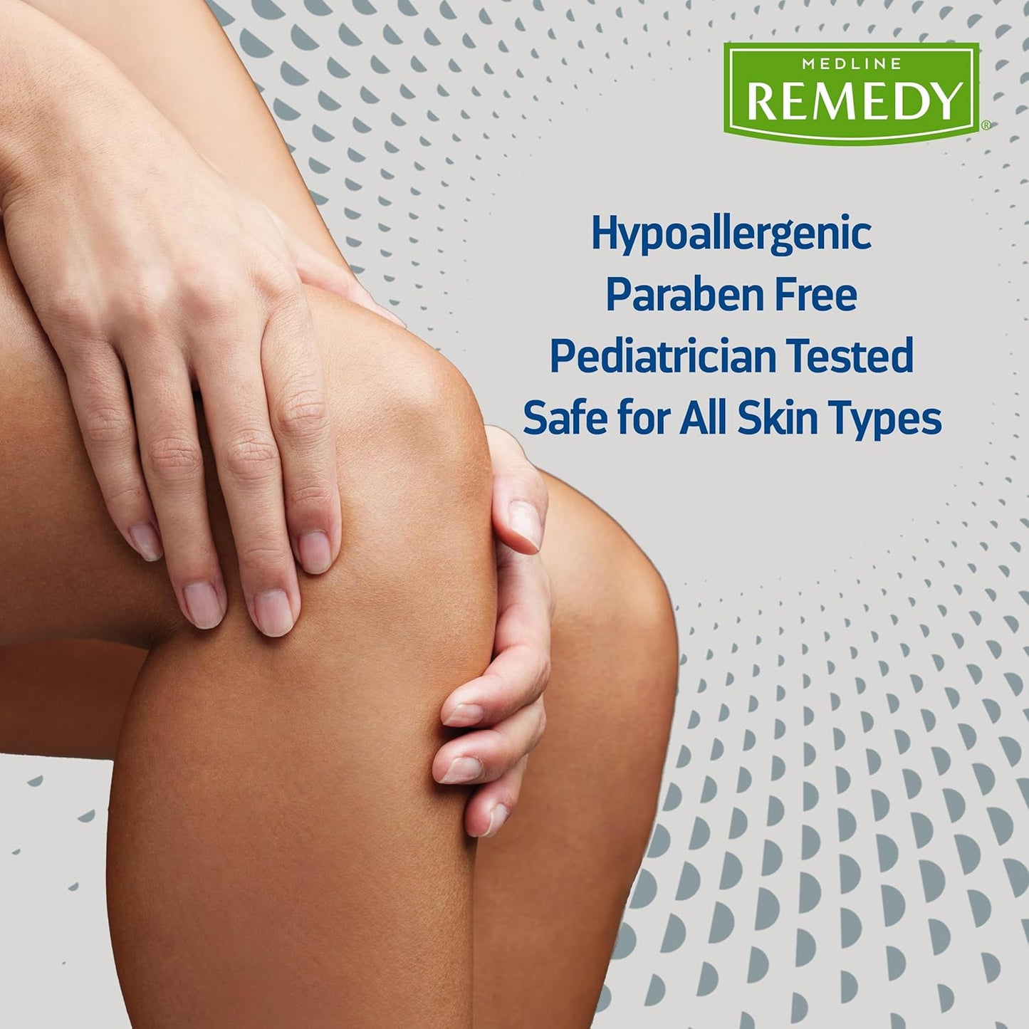 Medline Remedy Specialized Silicone Cream, Unscented (4 fl oz), Gentle Breathable Film for All Ages, Paraben-free and Hypoallergenic Skin Care, Barrier for Dry Cracked Skin