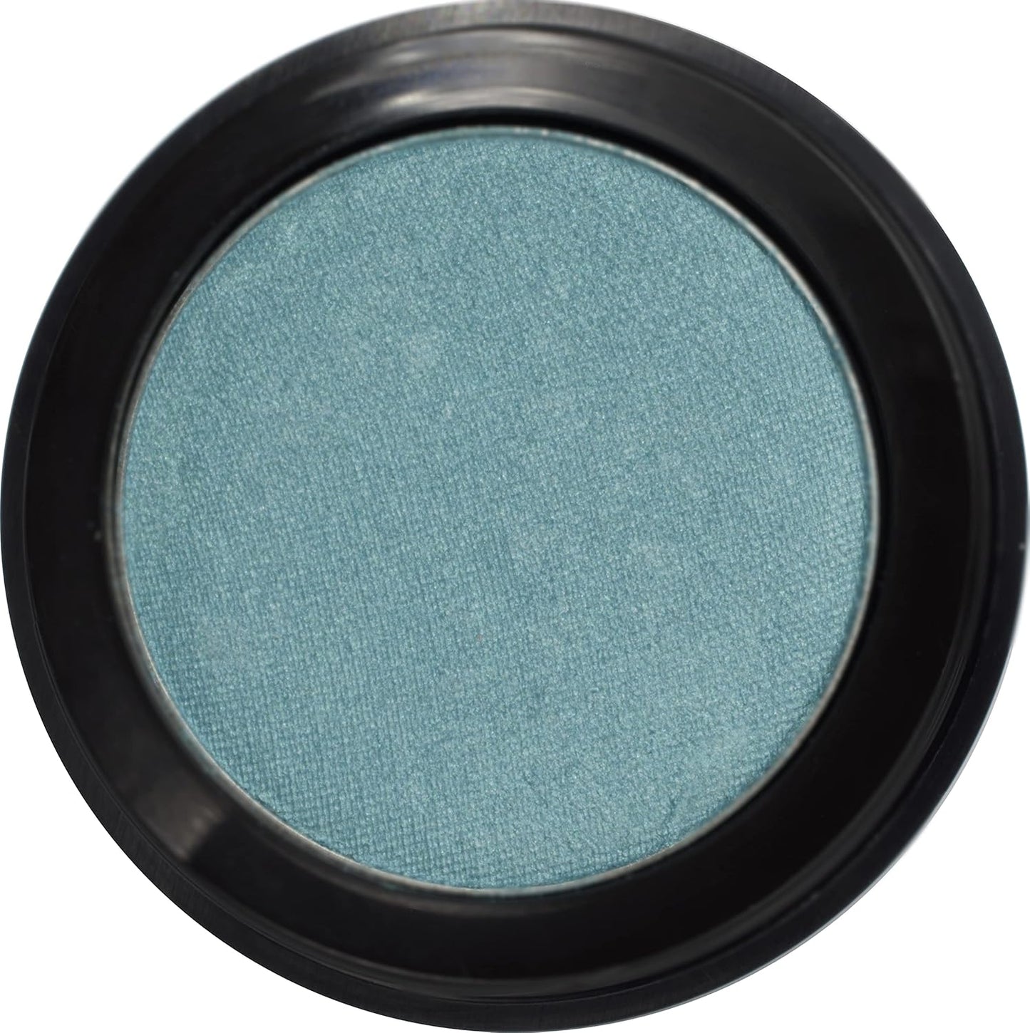 Sheer Aqua Shimmering Teal Blue Green Pressed Powder Single Vegan Eyeshadow; Talc, Paraben & Cruelty Free