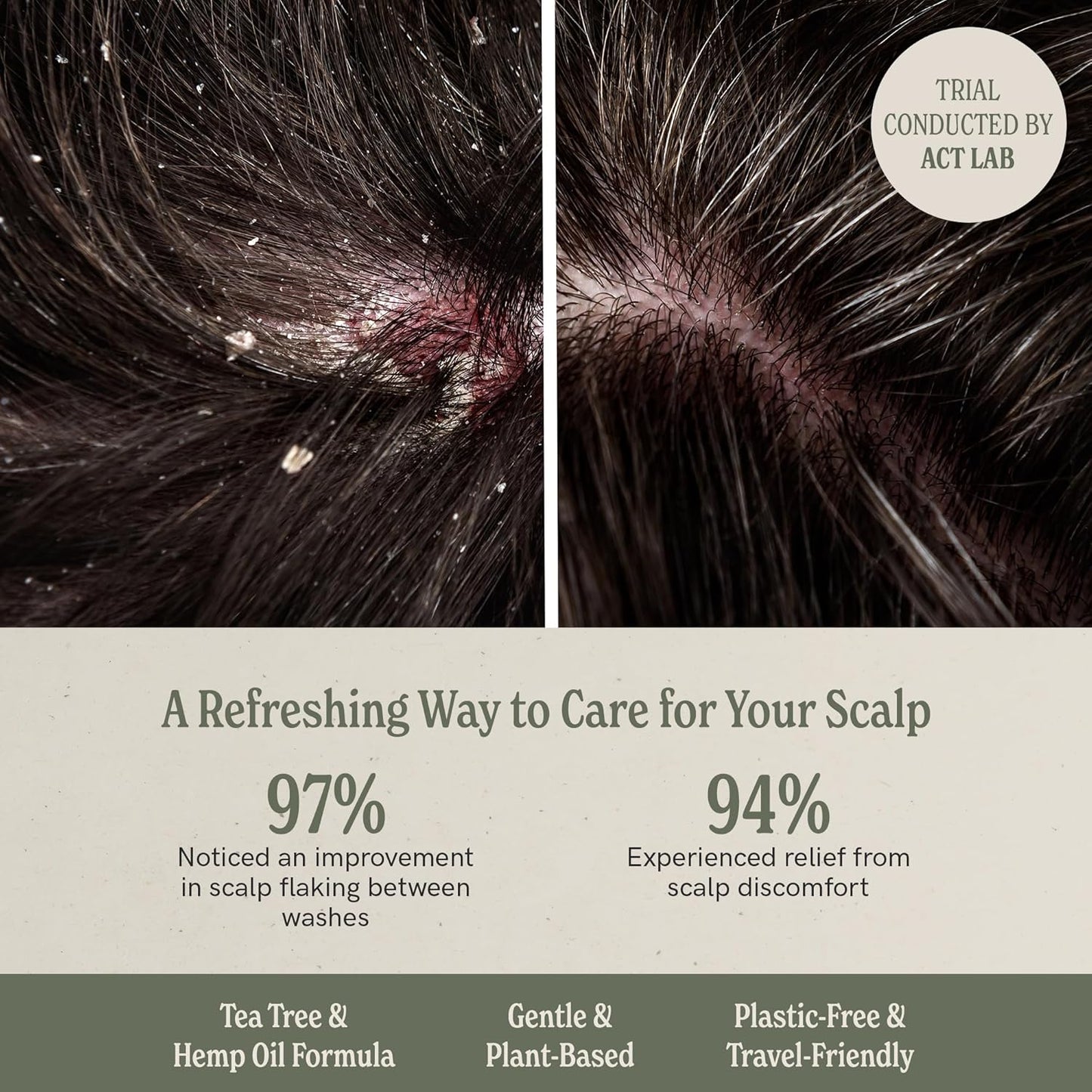 J·R·LIGGETT'S Shampoo Bar - Herbal Formula, All Natural Bar Shampoo for Hair with Coconut Oil & Castor Oil, Sulfate Free, GMO Free, Antioxidant-Rich Plant Oils, Promotes Scalp Balance, 3.5 oz - 1 Pack