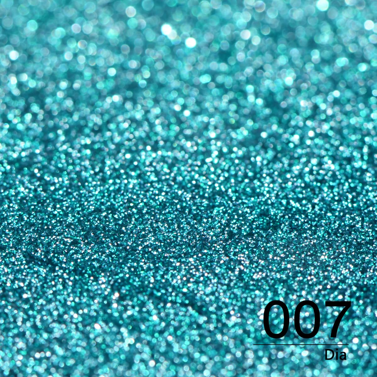 Reflective Glitter Gel Nail Polish, HEMA HPMA TPO Free, Teal Blue Flash Diamond Shimmer, Need UV Lamp Long Lasting Salon Perfect Gel Nail 15ML for Women (Dia-007)