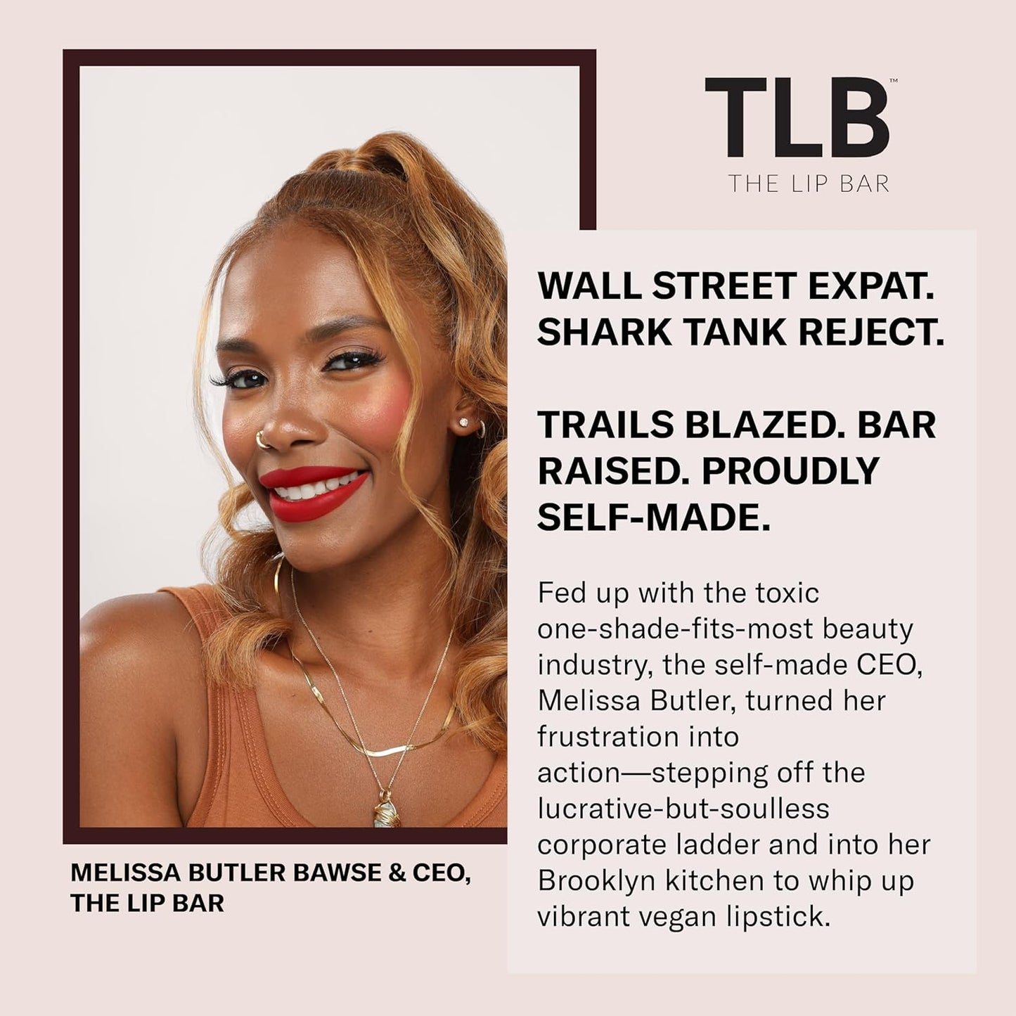 The Lip Bar - Nonstop Liquid Matte Lipstick, Brickhouse (Soft Brown) - High Pigment - One Swipe - Long Lasting - Jojoba Oil & Vitamin E - Vegan & Cruelty Free - Makeup & Cosmetics - .24 fl oz