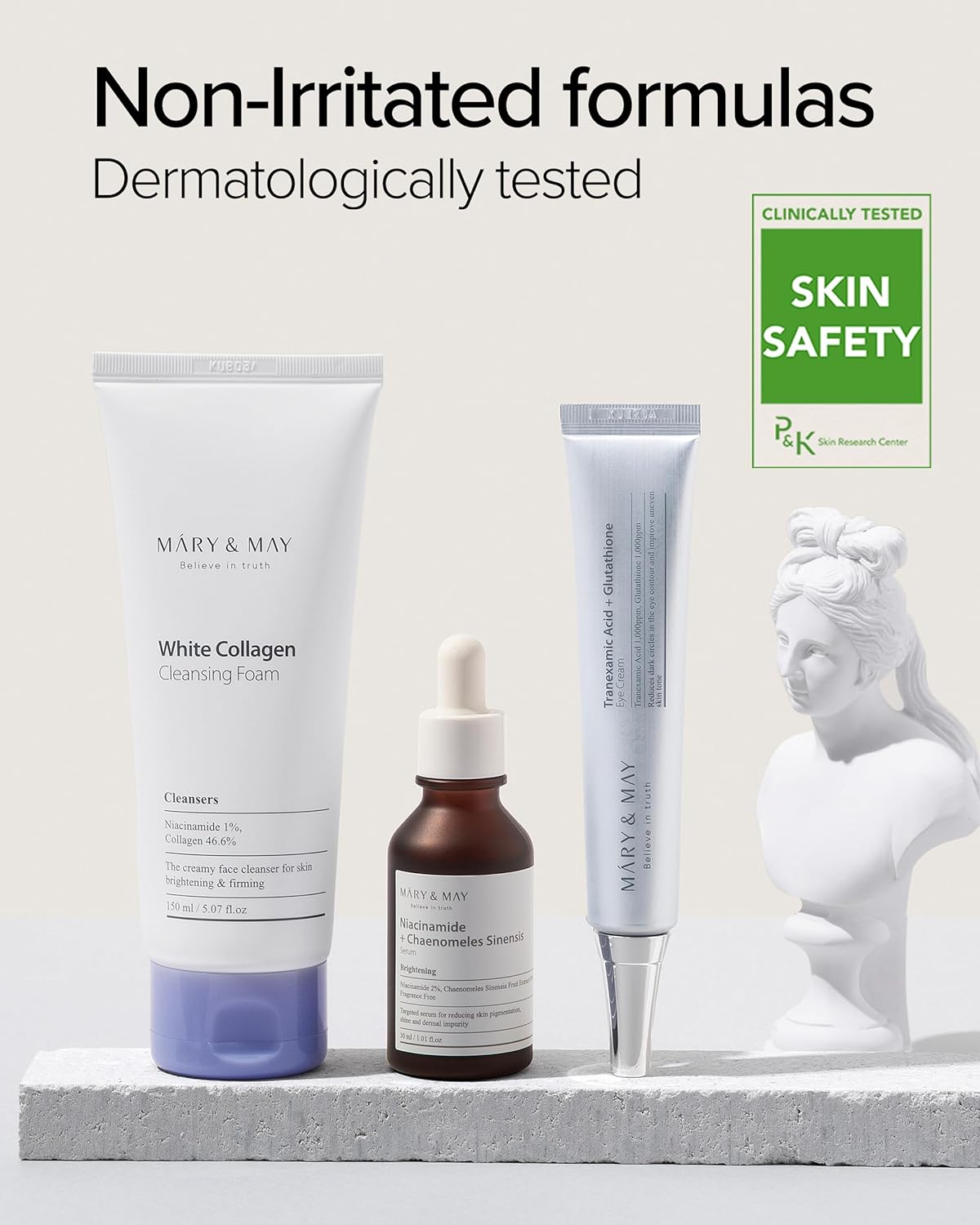 Mary&May Niacinamide Serum Duo Twin Pack (30ml x2+Eye cream12g)