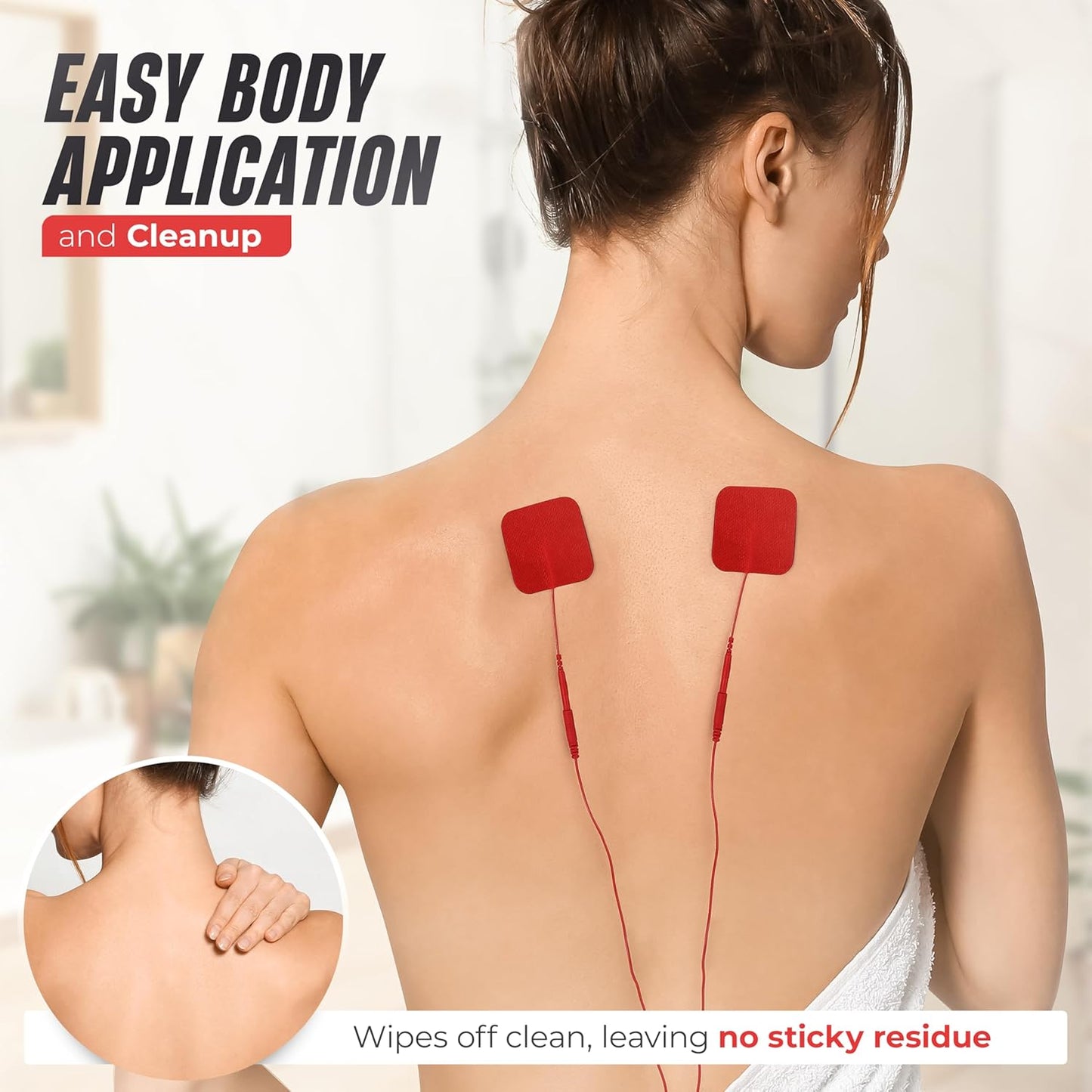 Electrode Conductive Gel for TENS Unit, Doppler Ultrasound Device, Cavitation microcurrent Machine and Replacement Pads, Clear 2 Pack, 250 ml