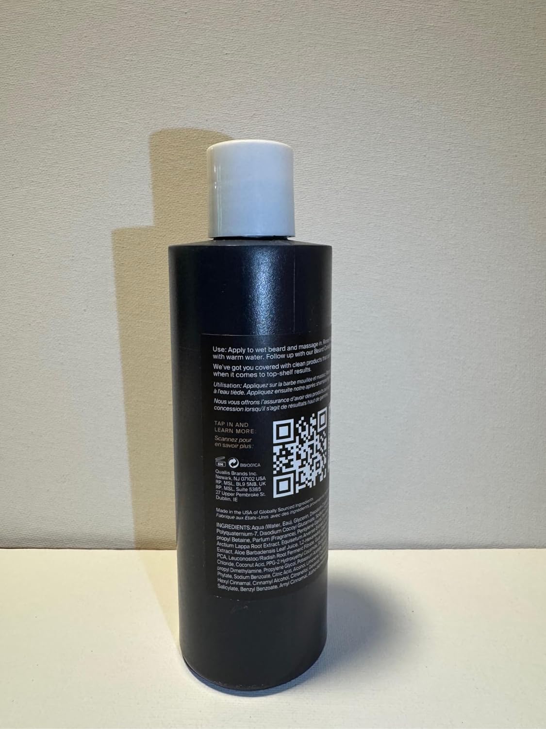 Scotch Porter Moisturizing Beard Wash – Cleanse, Refresh, Hydrate & Soften Coarse, Dry Facial Hair while Protecting Skin for a Fuller/Healthier-Looking Beard – Original Scent, 8 oz. Bottle