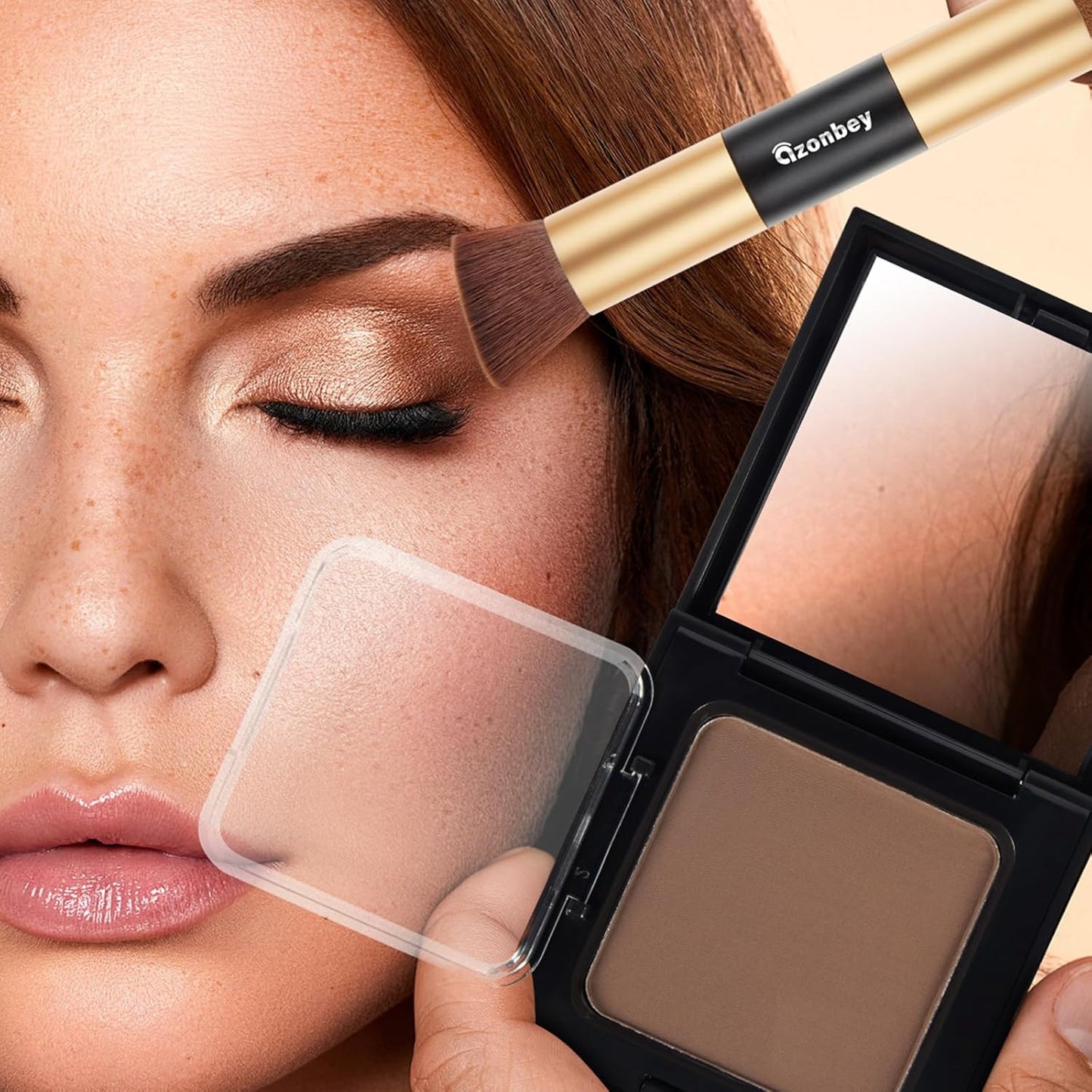 New Root Touch Up Hair Color,Hair Fibers for Thinning Hair,Cruelty Free Hairline Powder - Instantly Cover Touch Up, Hair Color Root Touch Up Powder, Hair Thickener for Women & Men (Light Brown)