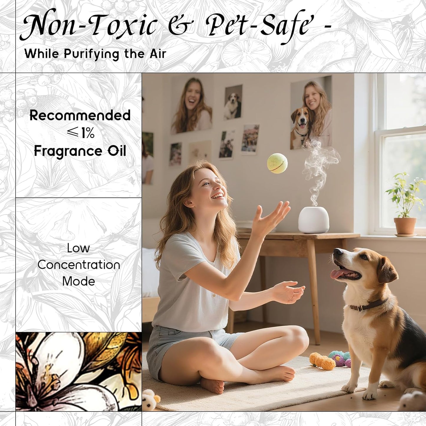 HIQILI Neroli Fragrance Oil for Candle, Soap and Perfume Making, Add to Body Lotion and Handcream, Essential Oil Diffuser Use - 1 Fl Oz