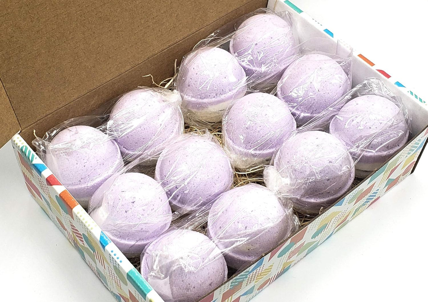 Variety Pack Bath Bombs (12 Pack Lavender)