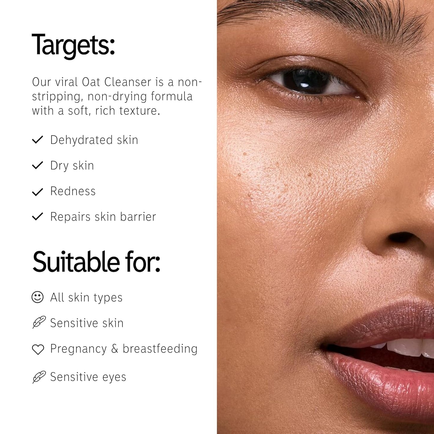 The INKEY List Oat Cleansing Balm Duo, Rich Balm Removes Makeup and Impurities, Reduces Redness, 5.0 fl oz (2 Pack)