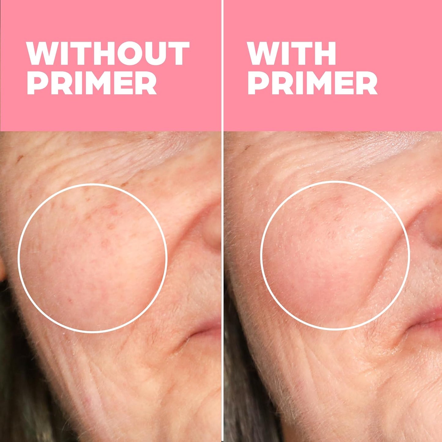 Elizabeth Mott Thank Me Later Hydrating Primer for Mature Skin – Lightweight, Gripping Face Primer for Dry, Sensitive, or Aging Skin – Smooths Texture & Hydrates with Hyaluronic Acid & Peptides, 30g