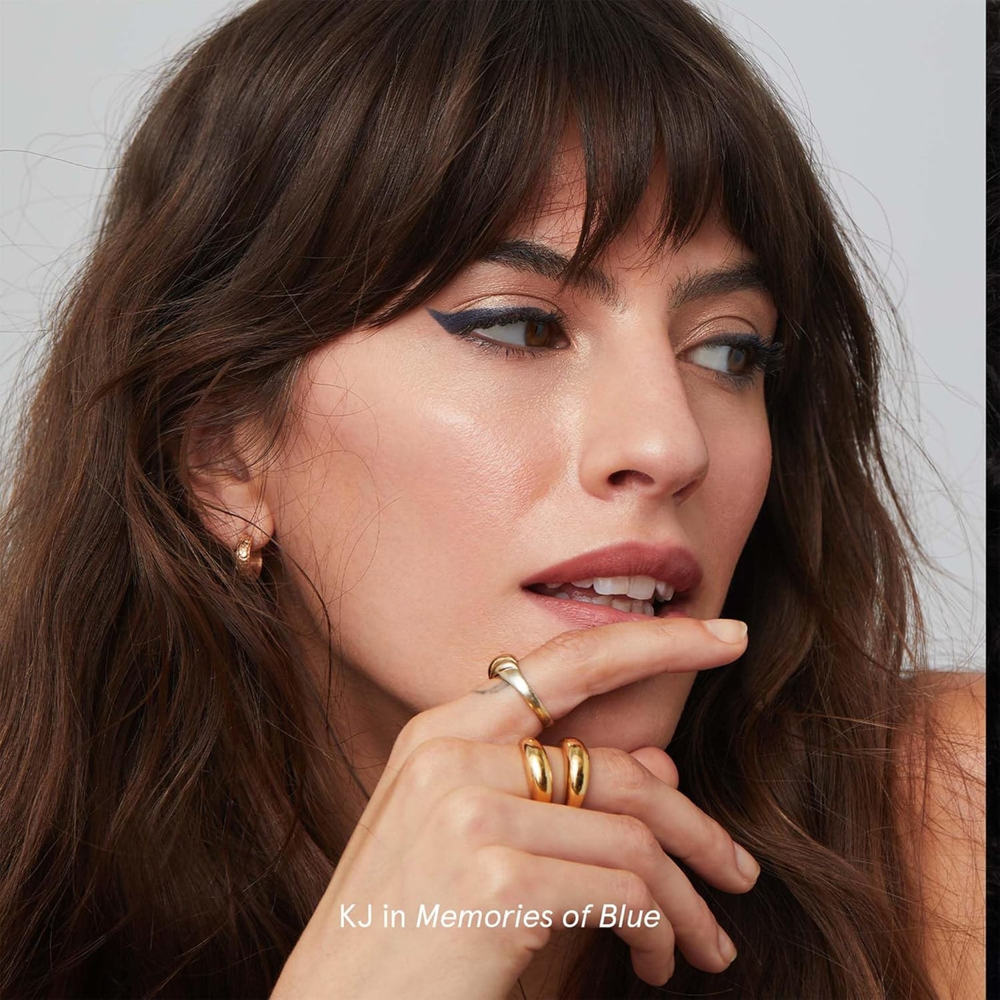 SOSHE Beauty - Waterproof Precision Eyeliner Refill | 1.5mm Smudge-Proof Gel Liner| Cruelty-Free, Certified Plastic Negative (Memories of Blue - Navy Blue, REFILL)