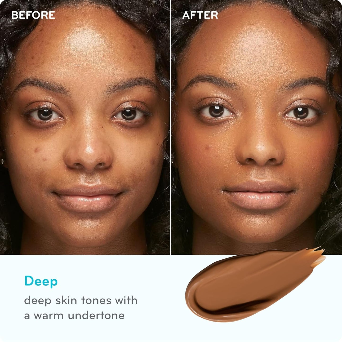 pūrlisse Radiant Glow Illuminating BB Cream with SPF 30 - Glow BB Cream Enriched with Goji & Hawthorn Berry for Dewy Skin - Helps to Improve Skin Texture & Radiance - Deep (1.4 oz)