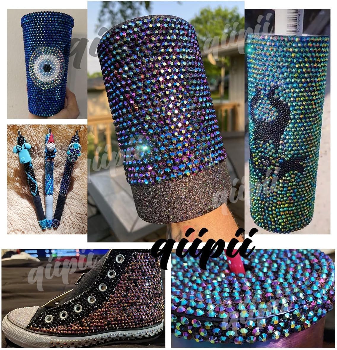 3mm 4mm 5mm 3 Boxes Pure Brown Resin Rhinestones for Bedazzling Crafting Flatback Jelly Stones Bulk Diamonds Gems for Nails Face Eyes Makeup Tumblers Bottles Crafts Clothes Crocs Shoes Phones