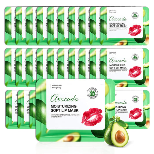 30PCS Moisturizing Lip Masks Set, Overnight Bulk Lip Patches, Long-lasting Hydrating Sleeping Lip Plumping Masks for Women 05