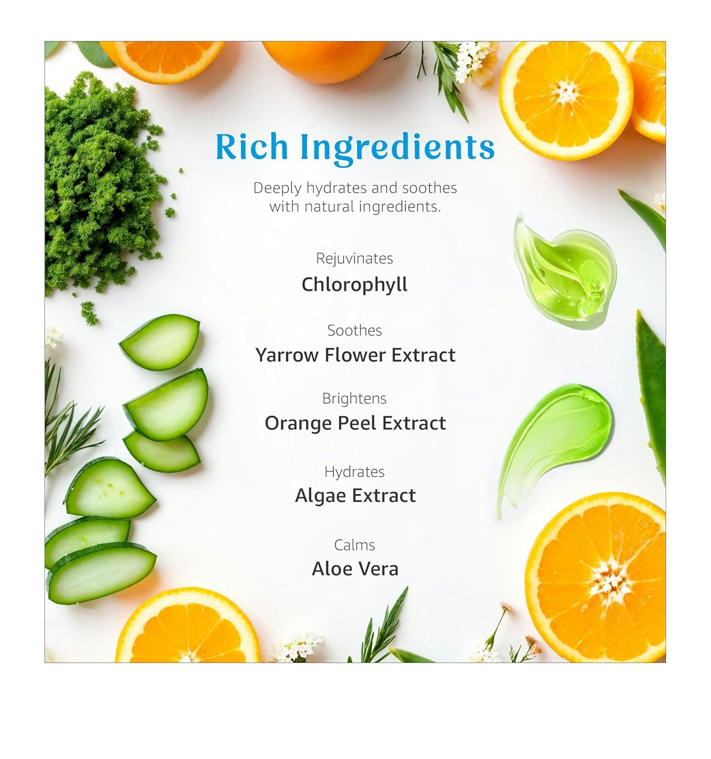 Raya Chlorophyll Masque (607) | Tightening Facial Treatment Mask for All Skin | Reduces Fine Lines and Wrinkles | Skin Tightening Mask for Face Skin Care | Face Masks Skincare