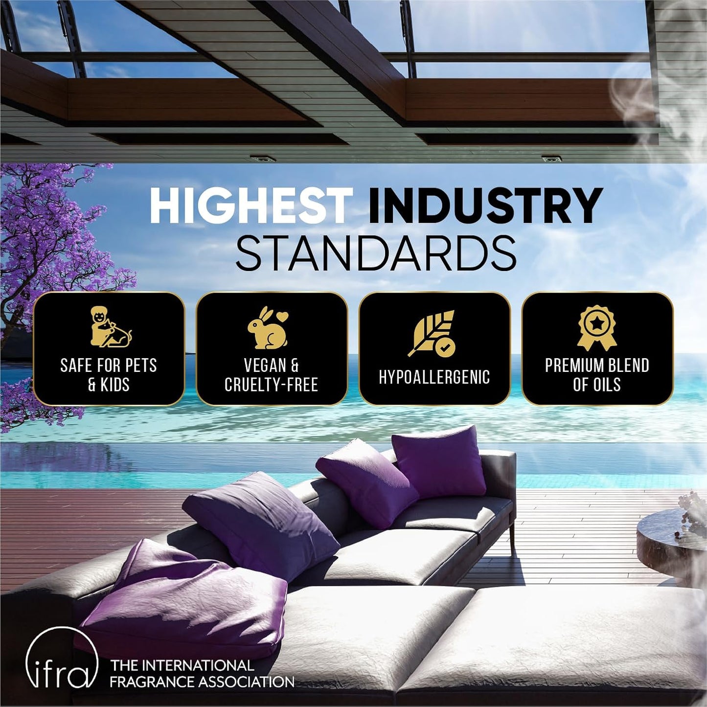 Luxury Hotel Inspired Fragrance Oils for Diffusers - 4.05 Fl Oz with Bonus Samples (4.05 Fl Oz, Fleur De Vie)