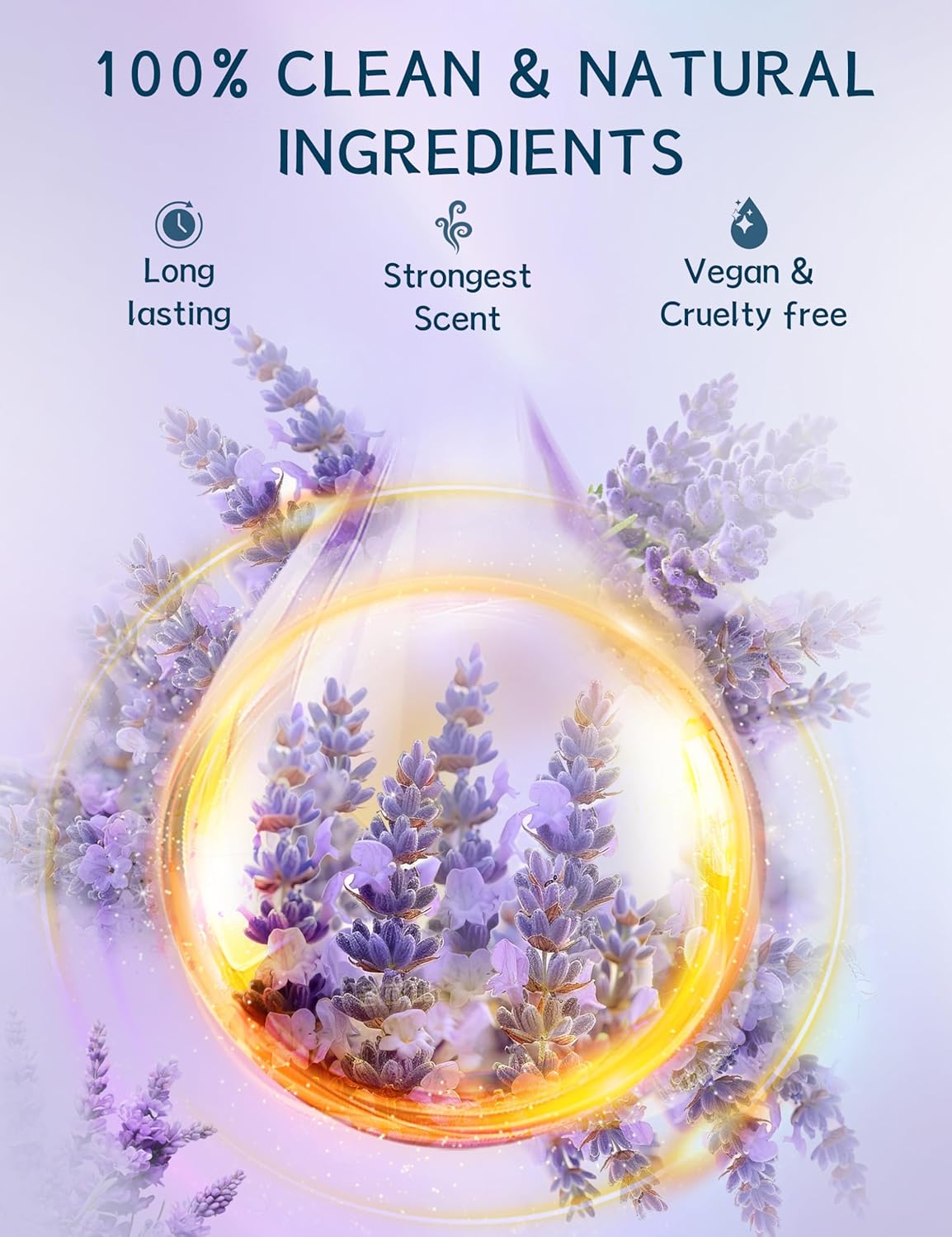 Shower Steamers Aromatherapy 15 Pack, Stress Relief & Self Care - Lavender Shower Bombs with Natural Essential Oil, Home Spa Shower Travel Essentials, Relaxation Birthday Gifts for Women & Men