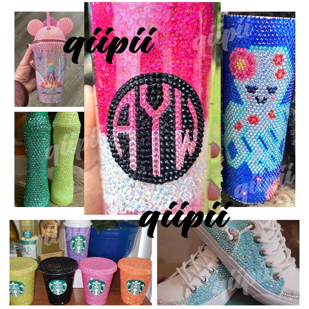 16000PCS 3mm 4mm 5mm Teal Blue AB Resin Rhinestones for Crafting Turquoise Blue Flatback Jelly Stones Bulk Non-Hotfix Diamonds Gems Charms for Nails Face Eyes Makeup Tumblers Bottles DIY Crafts