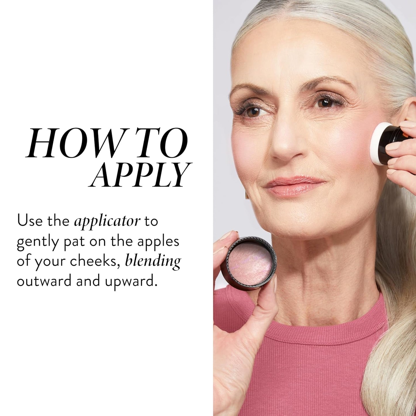 LAURA GELLER NEW YORK Baked Blush-n-Brighten Baked to Go - Ethereal Rose - Travel Size Blush