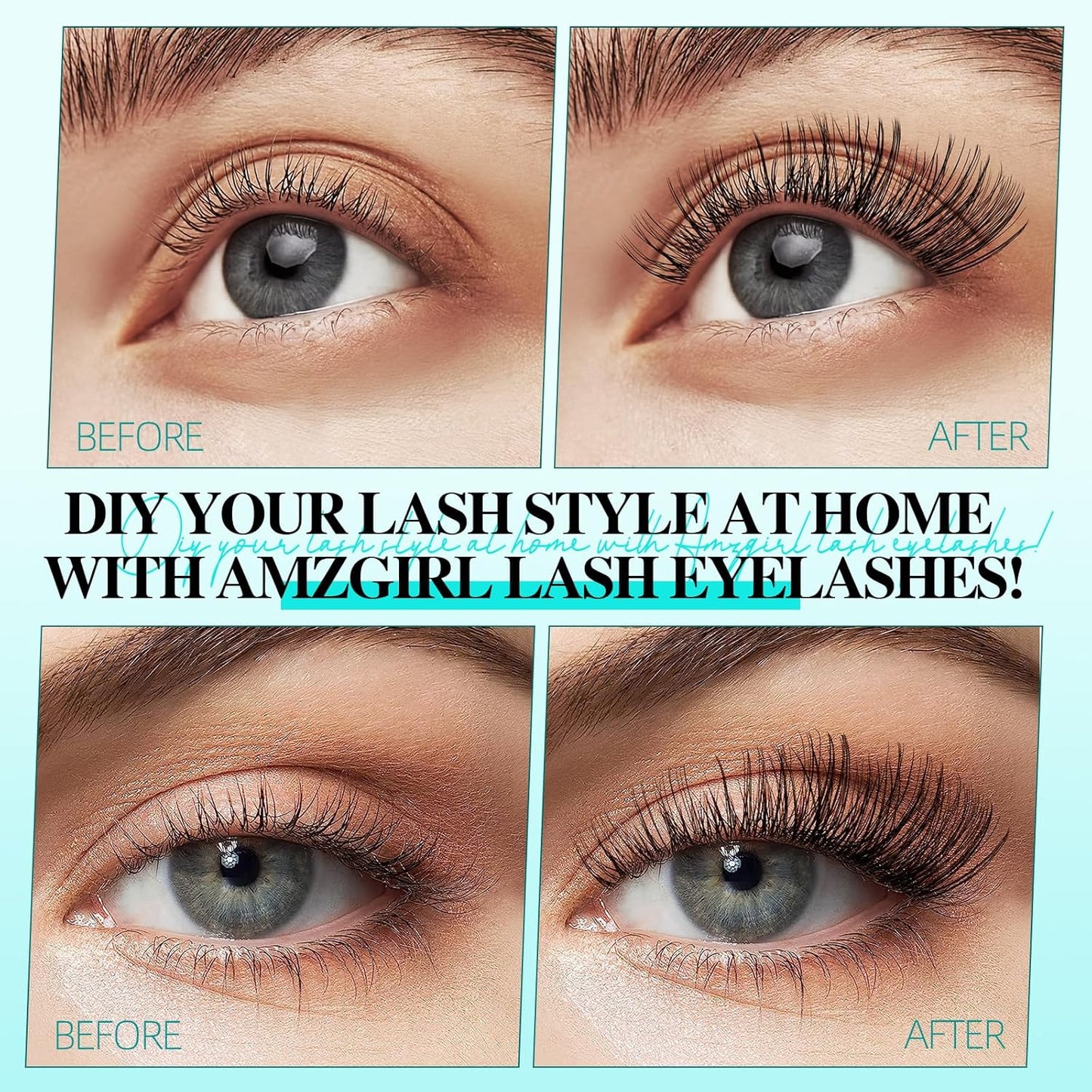 Lash Clusters Wispy 144PCS Eyelash Extension Cluster Lashes Individual Lashes DIY Lash Extension Natural Look Cluster Eyelash Extensions False Eyelashes at Home for Beginners(Daybreak,D-Mix8-16mm)