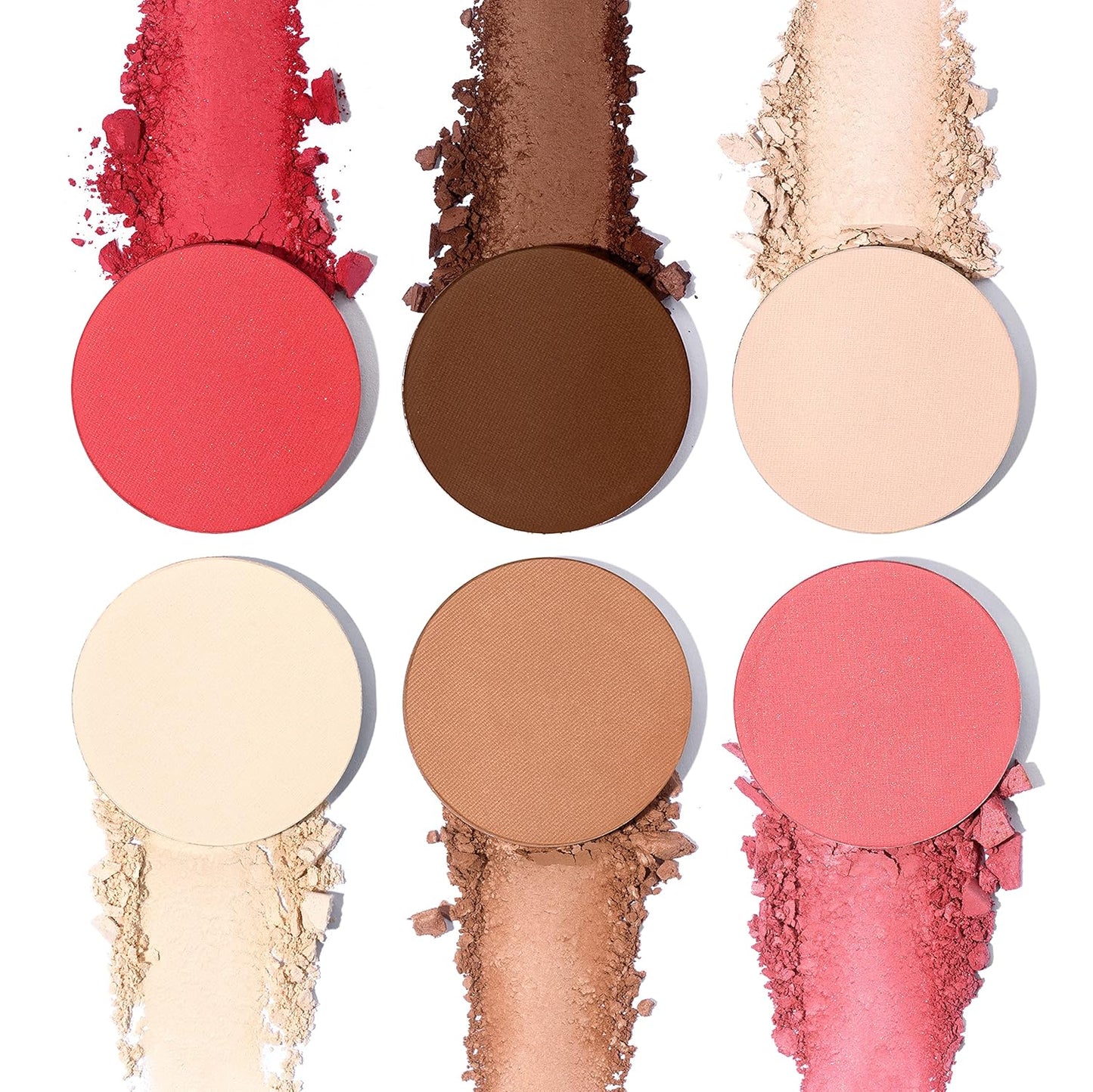 CHADO Shadows & Lights Refills – Powder | Palette Refill Pans (Compact Not Included) Nude 63