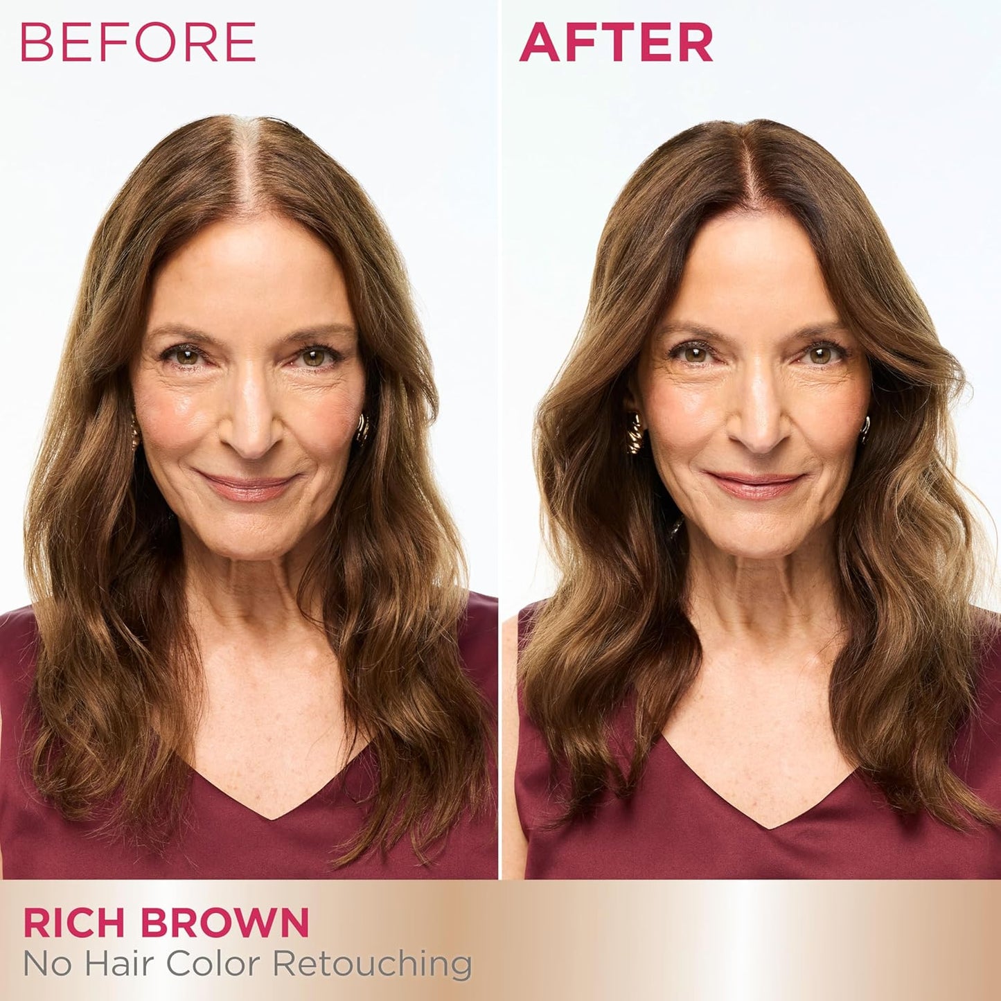 Garnier Color Sensation Color Retouch, Demi Permanent Hair Dye for Roots with 100% Gray Coverage, Rich Brown Hair Dye 6.0, Pack of 6 (Packaging May Vary)