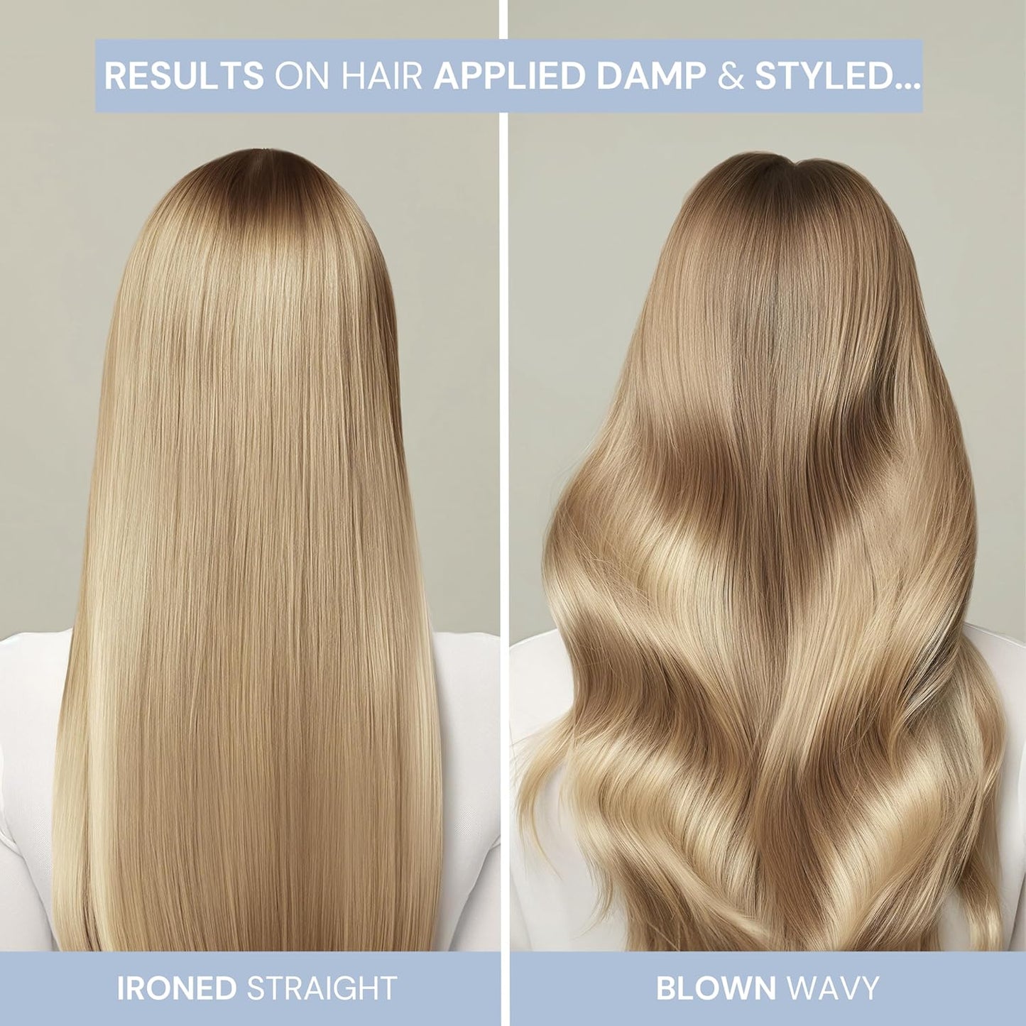 SIMPLY SMOOTH Xtend Keratin Replenishing Finishing Gloss (Pump) - Weightless Finishing Serum for All Hair Types - Adds Shine, Controls Humidity & Eliminates Frizz