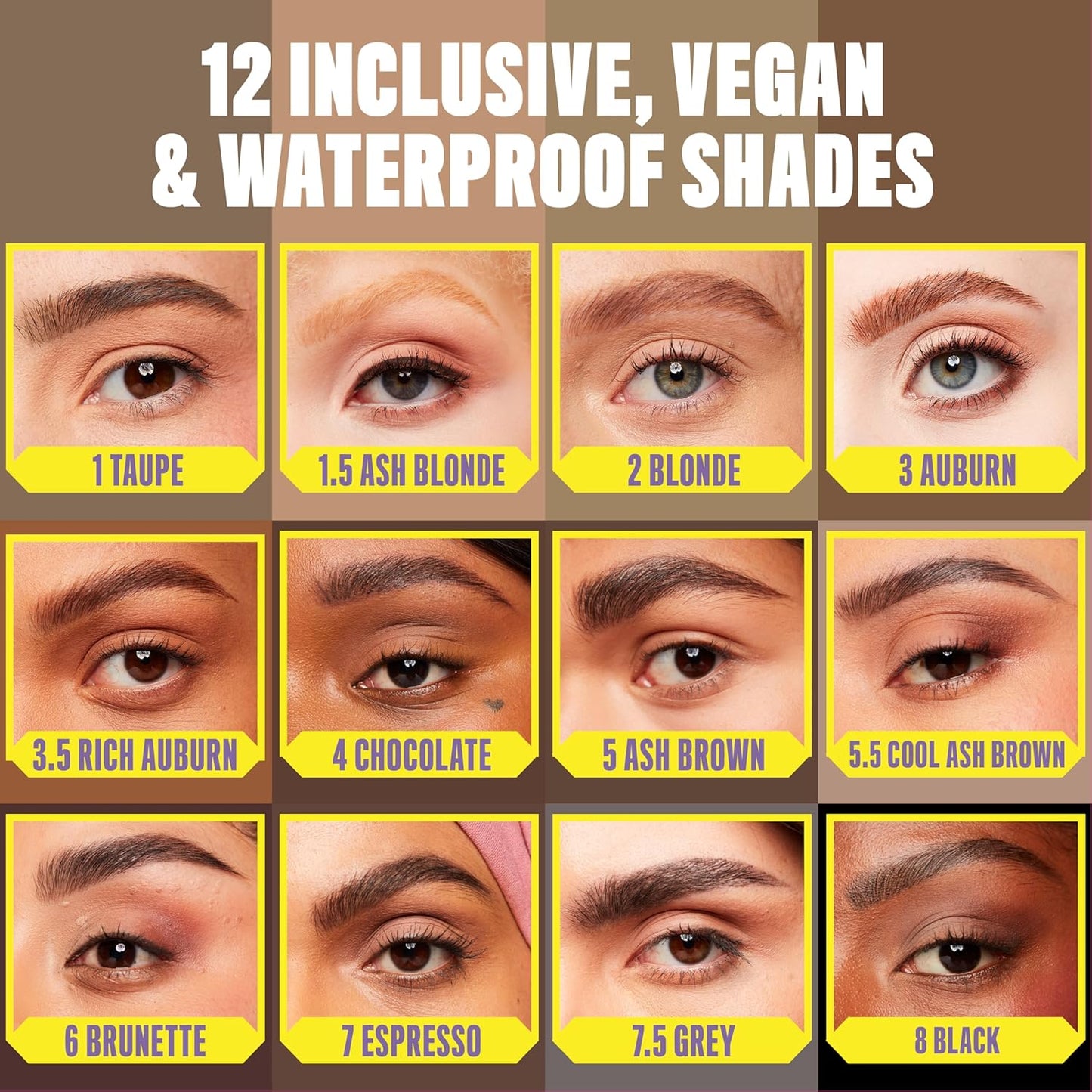 NYX PROFESSIONAL MAKEUP Micro Brow Pencil, Precise Eyebrow Pencil - Black