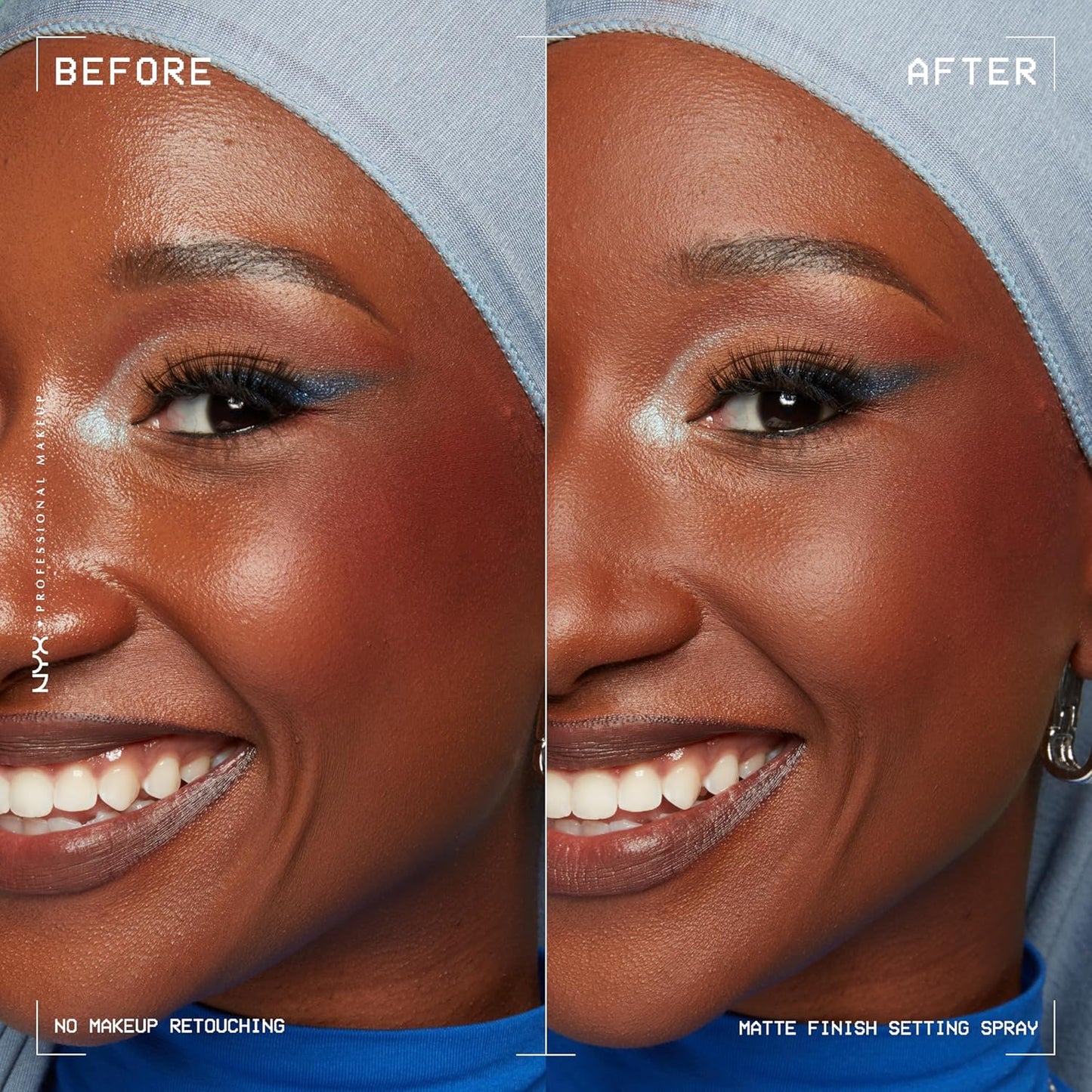 NYX PROFESSIONAL MAKEUP Makeup Setting Spray - Matte Finish, Long-Lasting Face Mist for up to 16HR Wear, Vegan Formula (Pack of 2)