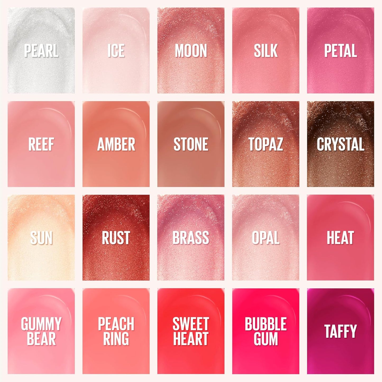 Maybelline New York Lifter Gloss Hydrating Lip Gloss with Hyaluronic Acid, Taffy, Sheer Berry, 1 Count